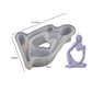 Crystal Drip Silicone Candle Mold For Portrait