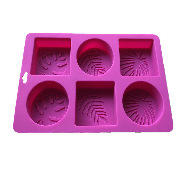 Hexagonal Candle Holder Mould Marble Pattern