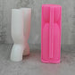 New U-shaped Aromatherapy Candle Silicone Mold