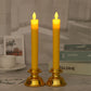 Long Brush Holder Electronic Candle Buddha Light