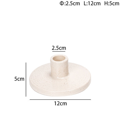 Modern Creative Ceramic Candle Holder Home