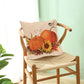 Fall Pillow Covers 18X18 Set of 4 for Fall Decor Pumpkin Maple Leaves Sunflower Vase Outdoor Fall Pillows Decorative Throw Pillows Farmhouse Thanksgiving Autumn Cushion Case