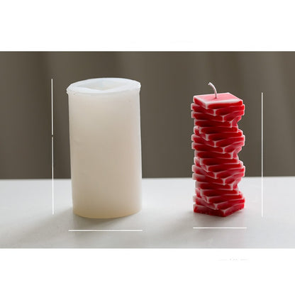 Rotary Modeling Blocks DIY Candle Mould