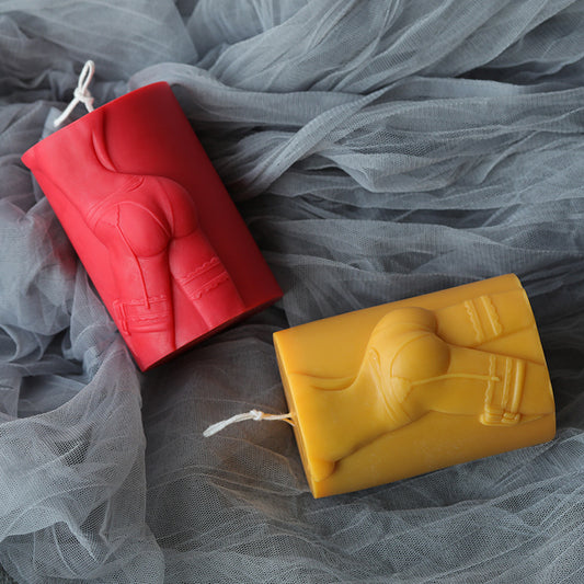 Creative Cylindrical Temptation Candle Silicone Mold