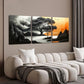 3 Piece Canvas Wall Art for Living Room Bedroom, Abstract Tree and Life Picture Decorations, Modern Artwork Painting Print for Home Kitchen Office Decor 8X12 Inch