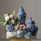9.5 In. X 18 In. Decorative Ginger Jar