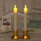 Long Brush Holder Electronic Candle Buddha Light