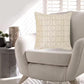 Kyla Cream and Black Cotton 22 In. X 5 In. Throw Pillow (Set of 4)