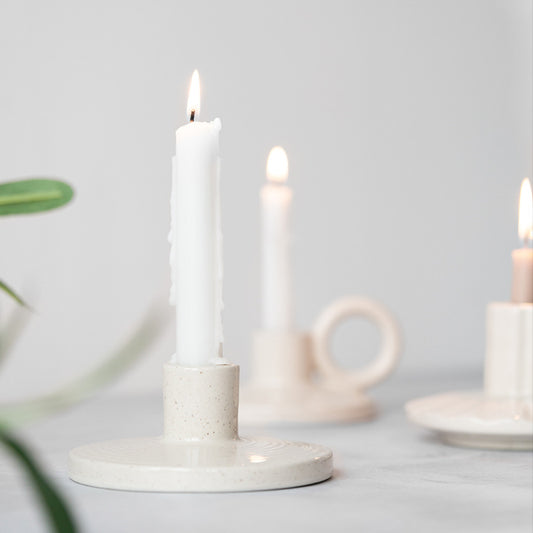 Modern Creative Ceramic Candle Holder Home