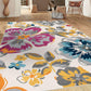Modern Floral Area Rugs 3'1" X 5' Multi