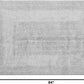 Cotton Reversible Bathmat Rug Set of 2, 21X32/17X24 Inches - Light Grey, Luxury Dual Flip Ultra Soft Washable Bath Rugs Ideal for Hotel Quality, Spa Style, Toilet | Fast Drying Thick Mat for Bathroom