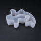 Hexagonal Candle Holder Mould Marble Pattern