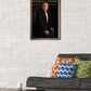 President Donald Trump Wall Poster 16.5" X 24.25" X .75" Bronze Framed Version