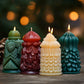 Christmas Cylindrical Aromatherapy Candle Silicone Mold