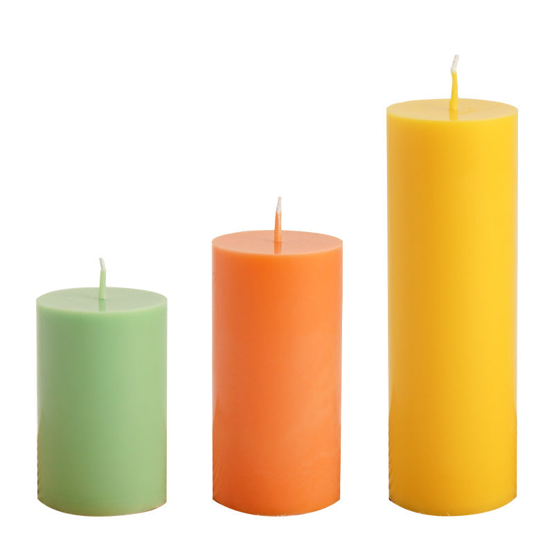 DIY Cylindrical Aromatherapy Candle Mold Acrylic PC Plastic