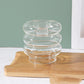 Retro Creative Minimalist Modern Glass Candle Holder Donut