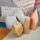 Geometric Stone Aromatherapy Candle Silicone Mold