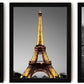 Framed Paris Wall Art Set of 3-12 X 16 Inch Black White Eiffel Tower Pictures for Bedroom & Living Room Decor | Modern Trendy Parisian Themed Wall Decor