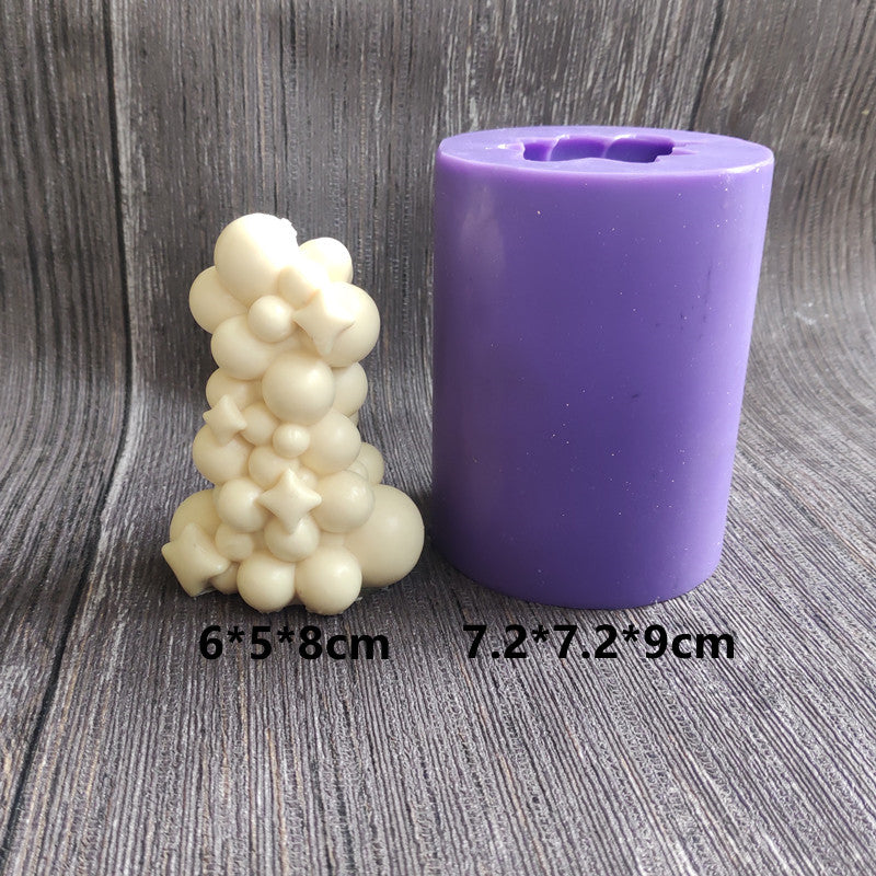 Fashion New Bubble Shape Candle Chocolate Cake Mold