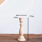 Modern Decoration Of Single Wooden Long Candle