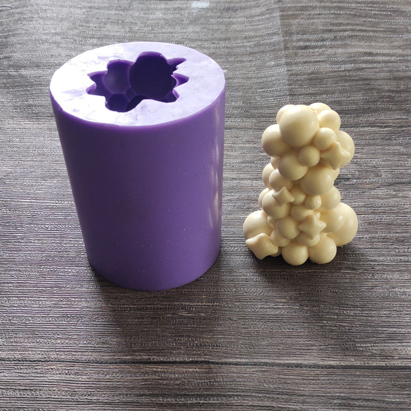 Fashion New Bubble Shape Candle Chocolate Cake Mold