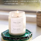 Palo Santo Scented Candle | 8 Oz 45 Hour Long Lasting | Classic Soy Woodwick Winter Candles | Made with Natural Soy | Holiday Candles Gifts for Men and Women