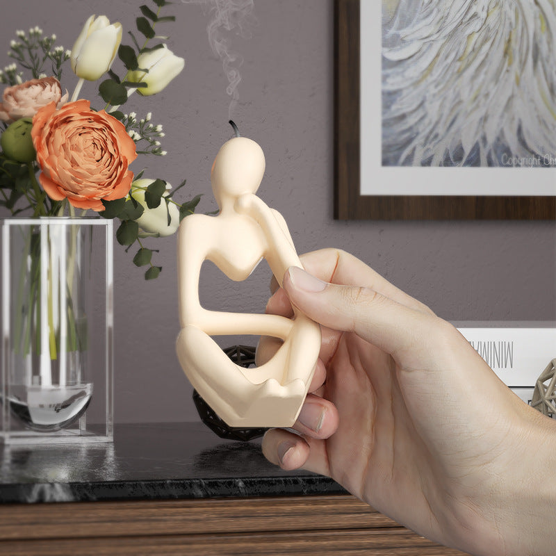 Crystal Drip Silicone Candle Mold For Portrait