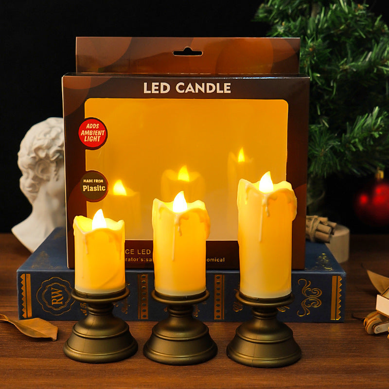 Tears Candlestick Ed Electronic Candle Lamp