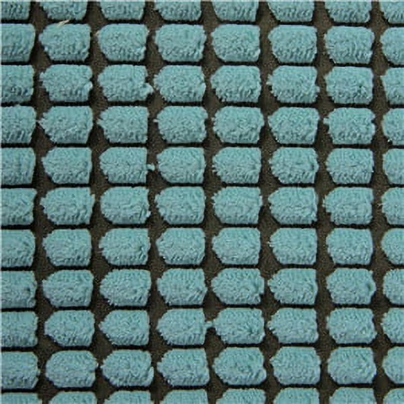 Soft Corduroy Corn Striped Velvet Series Decorative Throw Pillow, 22" X 22", Turquoise, 2 Pack