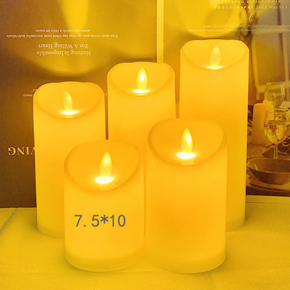 LED Electronic Candle Light Swing Paraffin Hotel