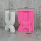 New U-shaped Aromatherapy Candle Silicone Mold