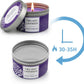 Scented Candle Gift Set for Women, 3 Pack Large Soy Wax Candles in Tins, 6.2 Oz Each, 35-40 Hr Burn, Lavender, Orange Blossom & Mahogany Woods