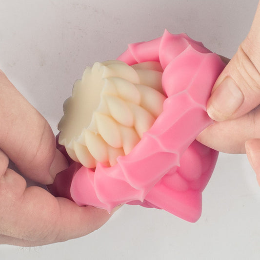 Aromatherapy Candle Silicone Mold Spiral Raindrop Creativity