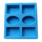 Hexagonal Candle Holder Mould Marble Pattern