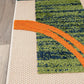 Modern Boxes Abstract Indoor/Outdoor Area Rug 5' X 7' Multi