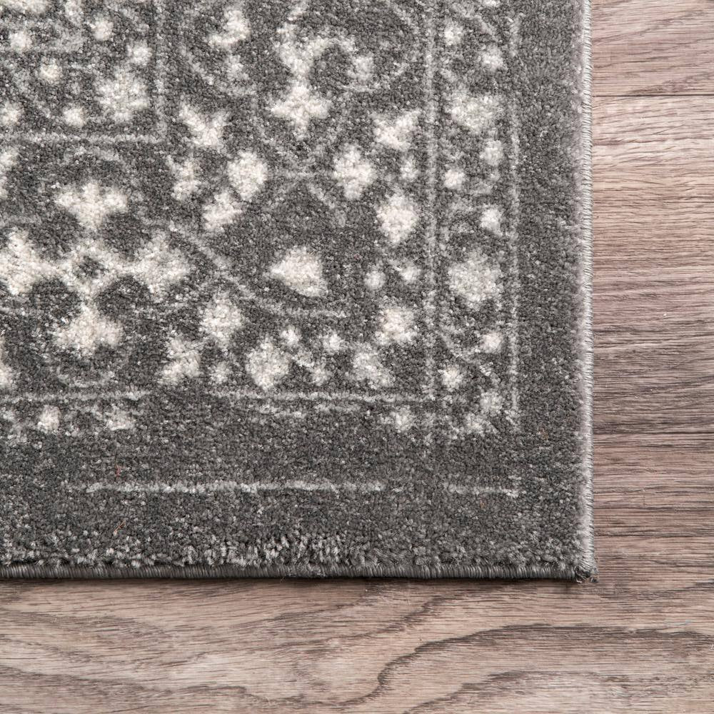 Odell Distressed Persian Silver 8 Ft. X 10 Ft. Area Rug