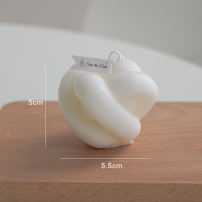 Three - Dimensional Knot Aromatherapy Candle Ornament