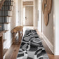 Contemporary Abstract Circles Perfect for High Traffic Areas of Your Living Room,Bedroom,Home Office,Kitchen Runner Rug 2' X 7' Gray