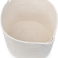 Rope Baskets 17"X17"X15" Large Storage Baskets,Woven Nursery Bins,Cotton Baskets,,White Basket,Blanket Storage Baskets,Off White