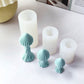 Handmade DIY Aromatherapy Mushroom Candle Silicone Mold