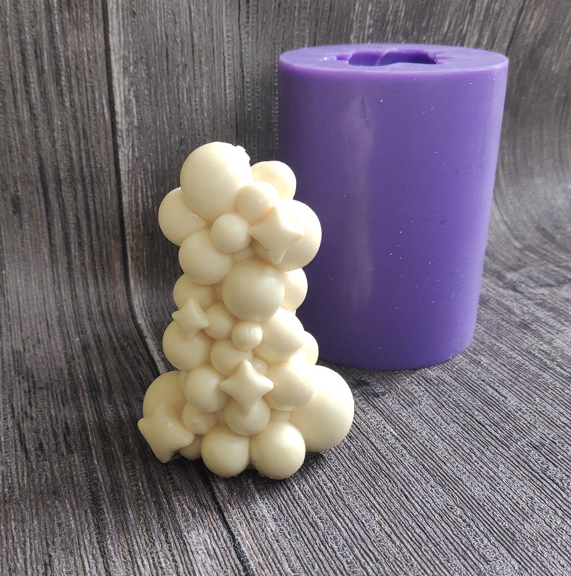 Fashion New Bubble Shape Candle Chocolate Cake Mold