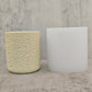Round With Lid Candle Cup Silicone Mold