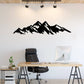 Mountains - Metal Wall Art