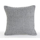 Gray Geometric Polyester 18 In. X 18 In. Throw Pillow (Set of 2)