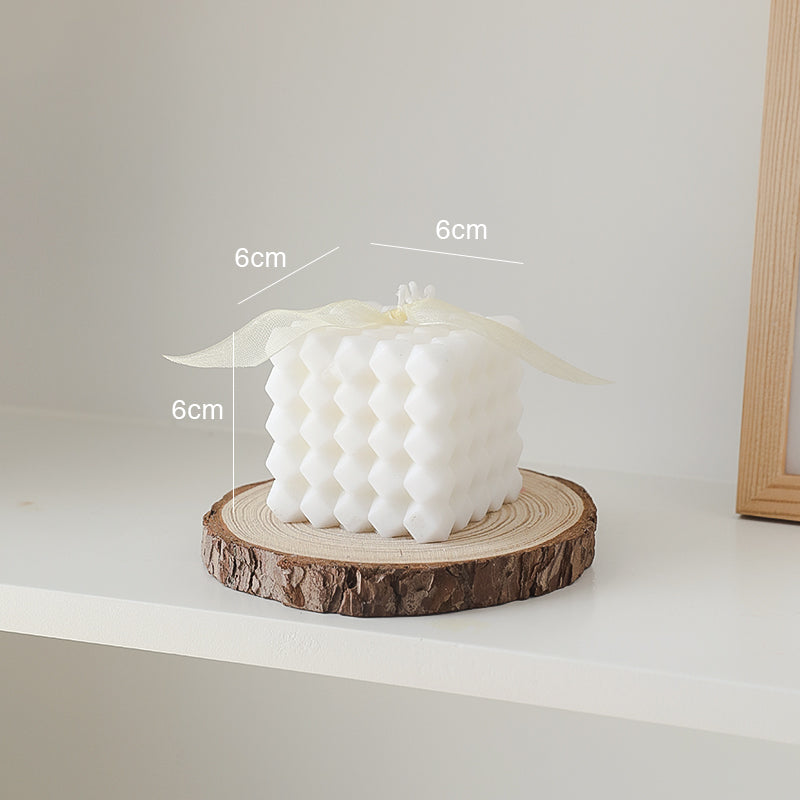 Rubik's Cube Candle Fashion Photography Props