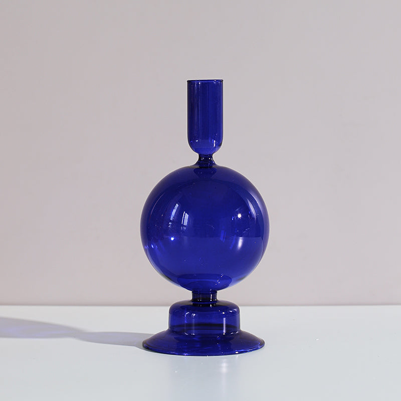 Candlelight Dinner Creative Glass Candle Holder Decoration
