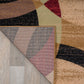 Contemporary Abstract Circles Perfect for High Traffic Areas of Your Living Room,Bedroom,Home Office,Kitchen Easy Cleaning Runner Rug 2' X 7'2" Multi