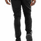 HOLIDAY TRACK PANTS- BLACK/ GREY