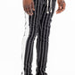 PIN STRIPE TRACK PANTS