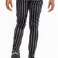 PIN STRIPE TRACK PANTS